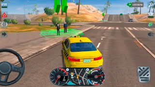 City Taxi Sim 3D - Realistic Car Driving Games Android iOS Gameplay screenshot 5