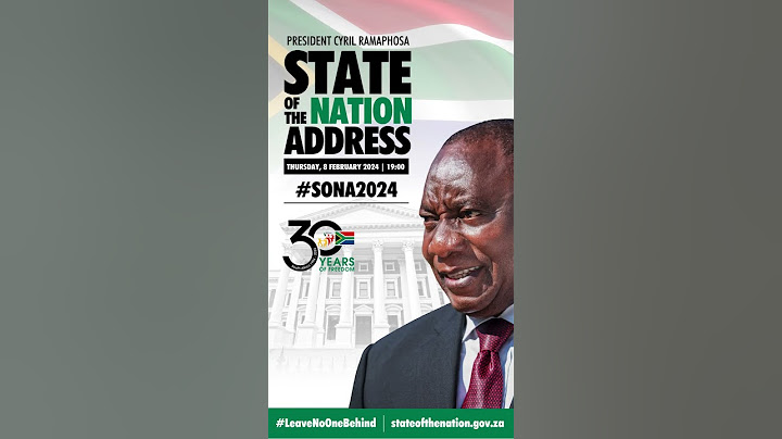 President Cyril Ramaphosa will deliver his 2024 State of the Nation Address on 8 Feb, 7PM #SONA2024