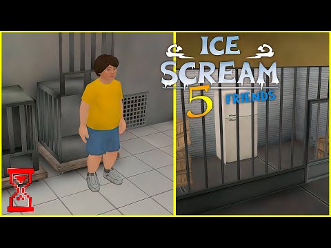 Видео: Все плохие концовки Мороженщика 5 // Ice Scream 5