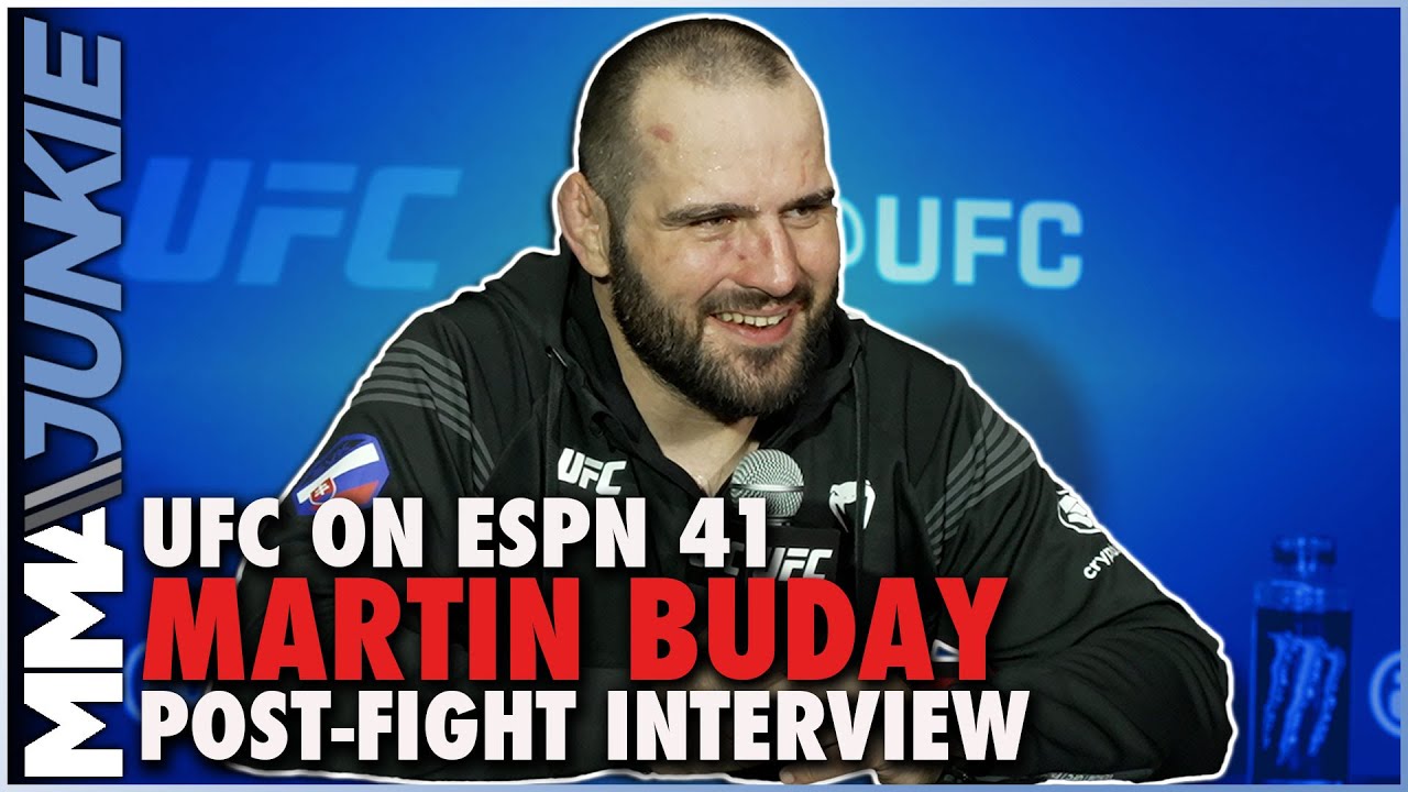 Martin Buday Agrees With Split Decision Scores In Win Ufc On Espn 41 Youtube 