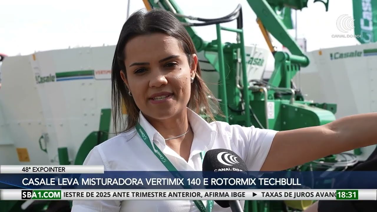 Casale apresenta linha completa de misturadores de ração na 48ª Expointer