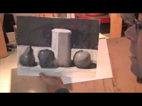 Oil Painting Demonstration-Translating Color into Value - YouTube