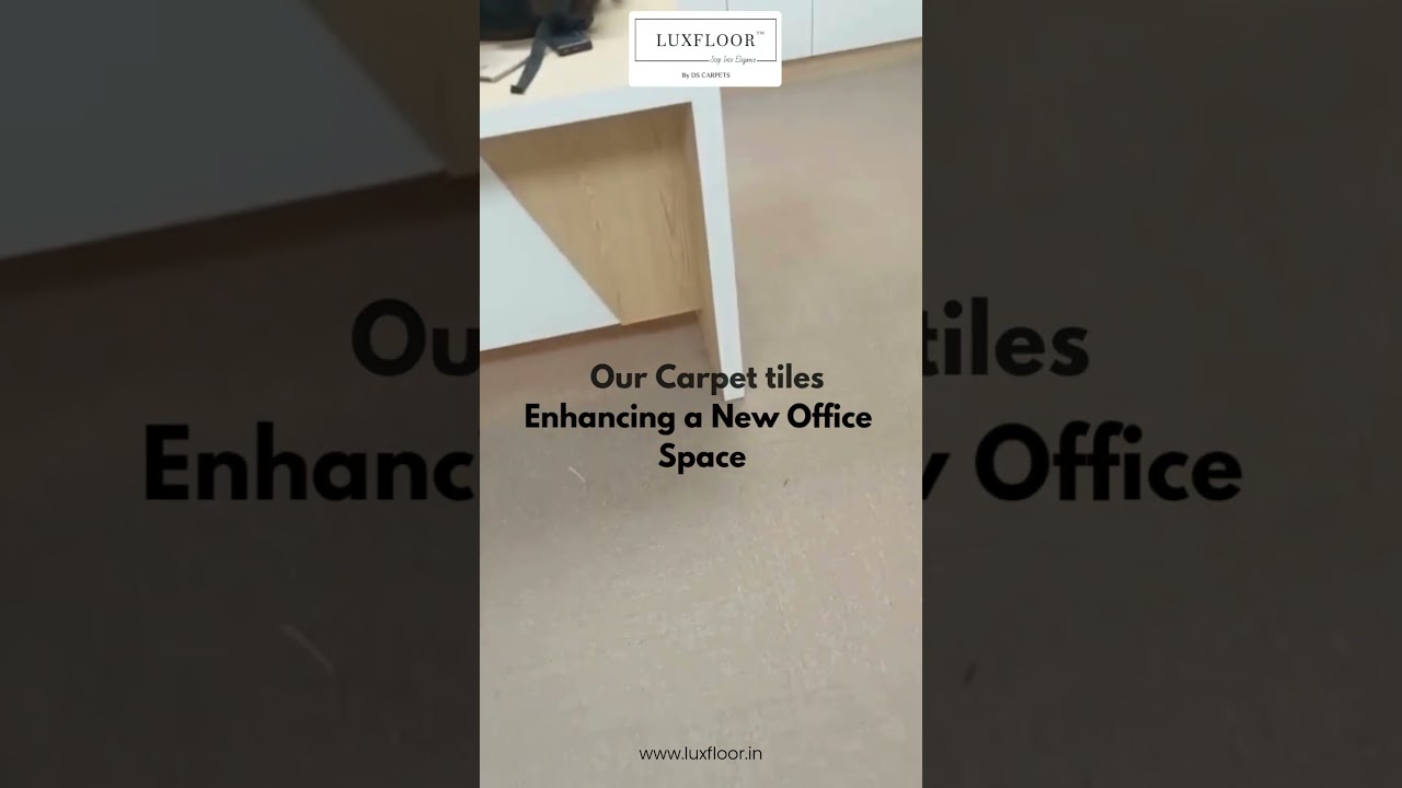Carpet tiles aren't just flooring; they're a foundation for productivity and style
