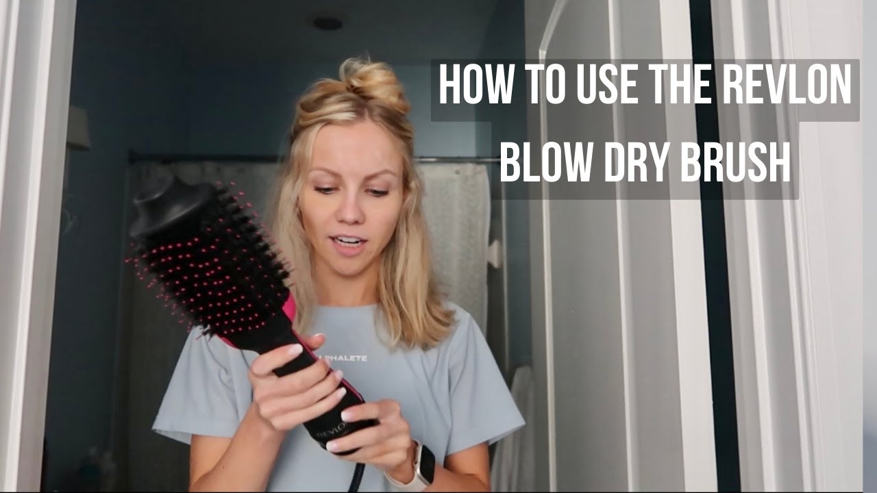 Revlon Blow Dry Brush How to avoid heat damage YouTube
