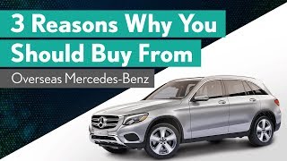3 Reasons Why You Should Choose Mercedes-Benz Overseas Motors Windsor