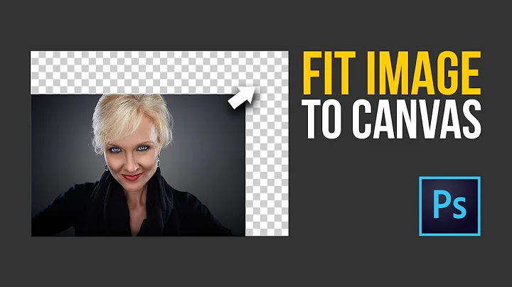 Fit Image to Canvas Automatically in Photoshop