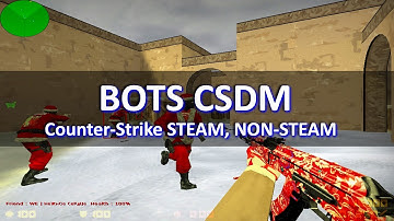 устанавливаем ботов CSDM в кс 1.6 стим - нонСтим