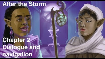 After the Storm - Visual novel navigation in Ren.py game engine