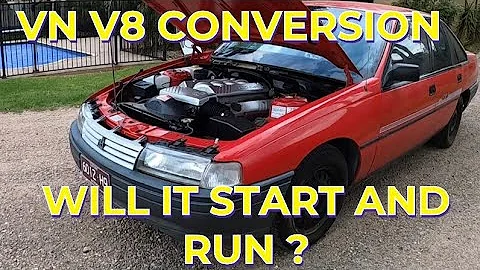VN V6 HOLDEN COMMODORE TO V8 CONVERSION PART 3