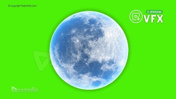 Halloween Full Moon Green Screen Video Effects 🌘 Nature Free Chroma key