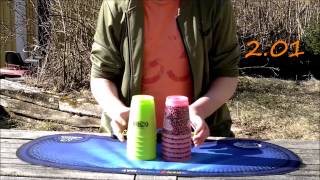 Speed Stacking Outside by WtfLol001