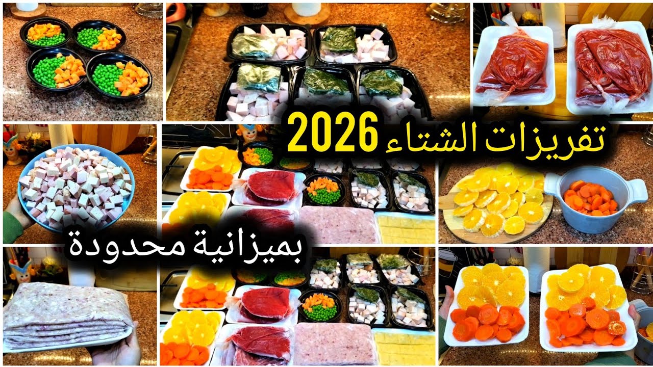 تفريزات الشتاء 2026 💰 تجهيزات مظبوطة وناجحة توفر وقتك ومجهودك | أفكار اقتصادية للبيت #تفريزات_الشتاء