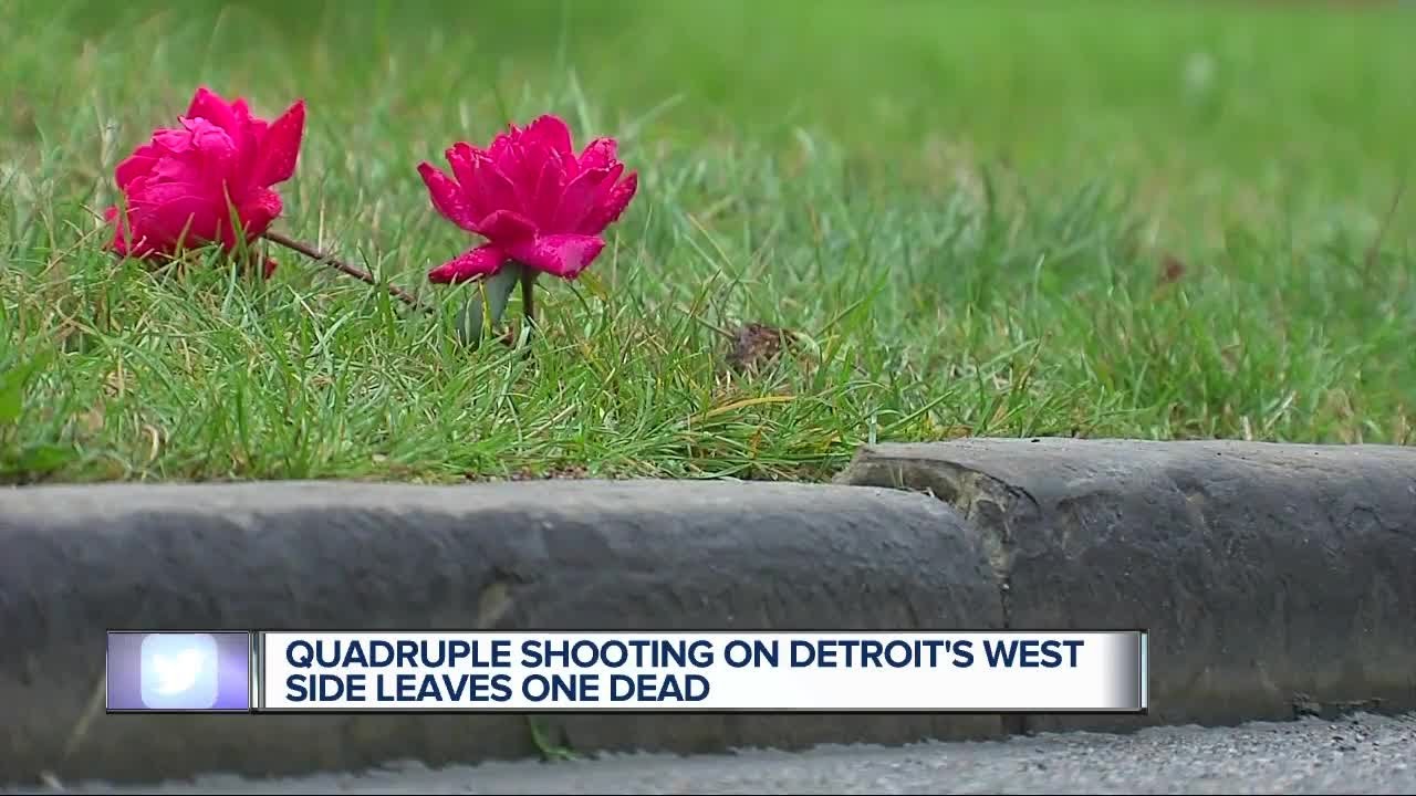 Quadruple shooting on Detroit's West Side leaves one dead YouTube