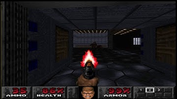 PSX Doom - Map 01 - Hangar - FULL PLAYTHROUGH