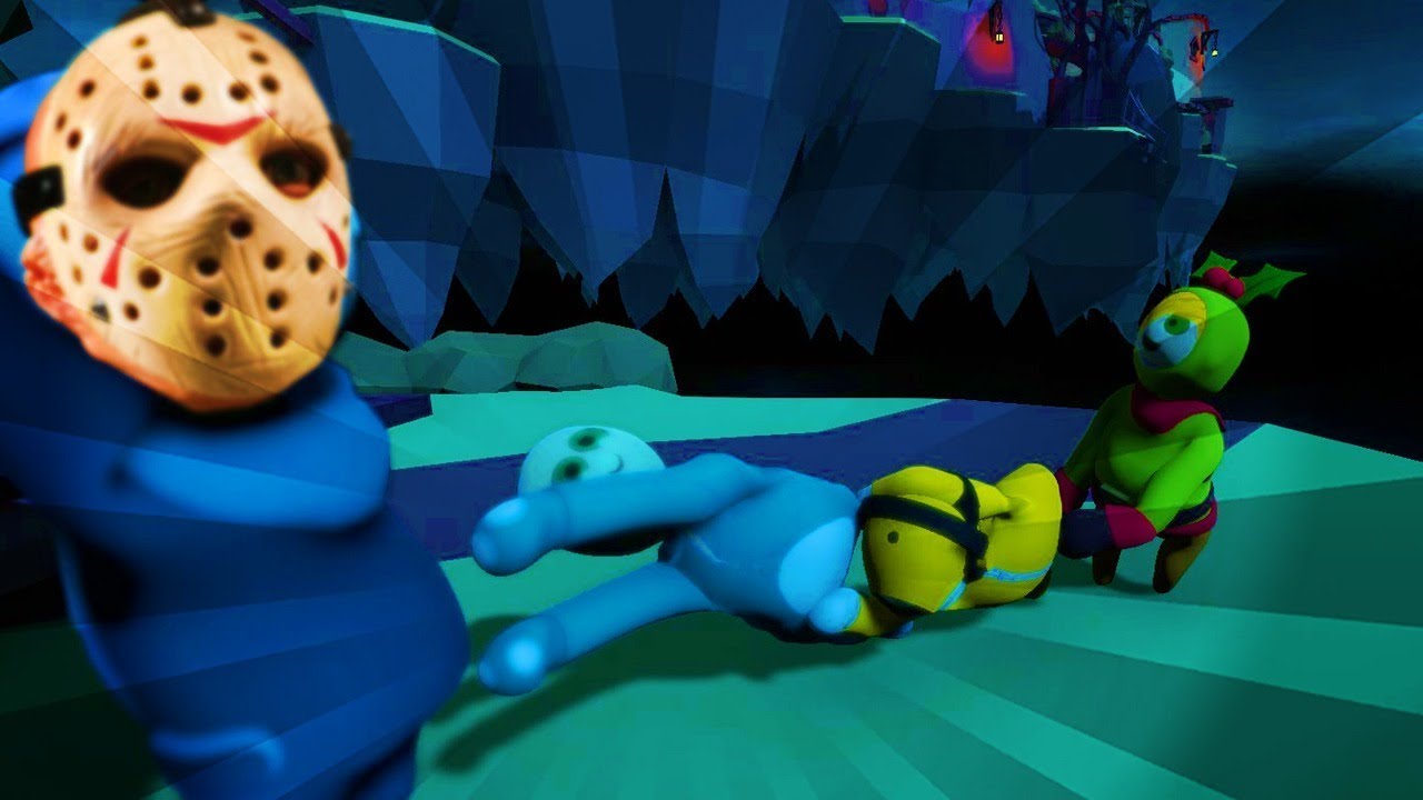 ATRAPAMOS A JASON EN MINECRAFT DE PLASTILINA 😱 MILO HUMAN FALL FLAT