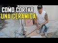 Cómo cortar cerámica con amoladora