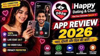 iHappy Dating and Chat | iHappy Dating and Chat App Se Ladki Se Chat 😲 Real Ya Fake? App Review 2026 screenshot 2