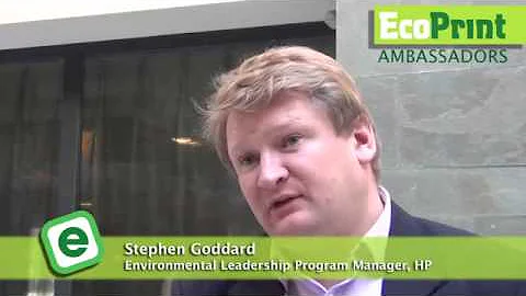 HP's Stephen Goddard on Sustainability's Progress ...