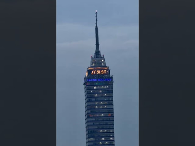 LA TORRE LATINOAMERICANA SE UNE A LA CAMPAÑA VIRAL POR LA SELECCIÓN NACIONAL.