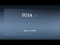 What is the FOIA?