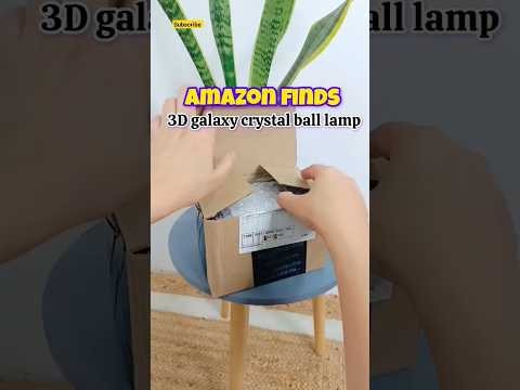 3D Galaxy Crystal Ball Light Lamp From Amazon Viral Shortsfeed Shorts Trending Amazonfinds