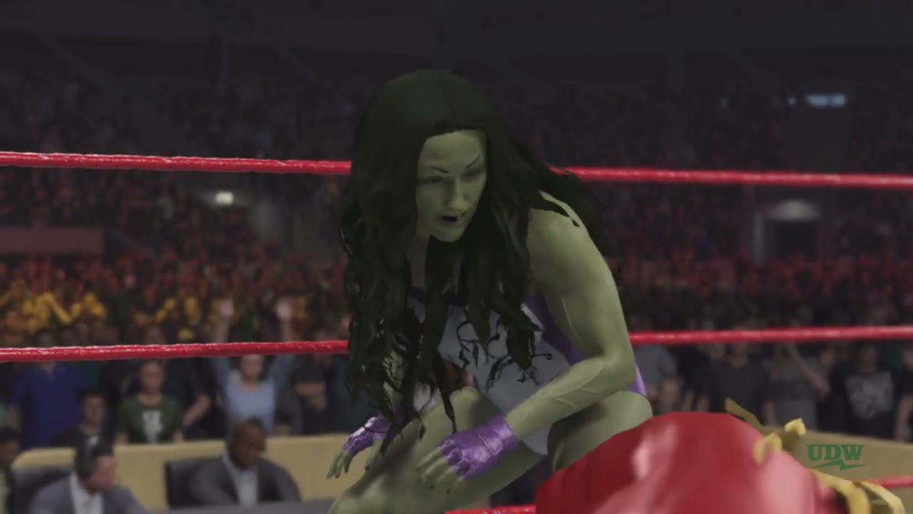 She-Ra vs. She-Hulk (c), W. Women's Championship (Budokai Tenkaichi VIII, M1)