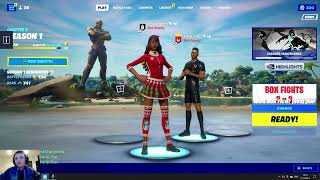 Fortnite Pandvil box fight 3v3