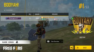 Free fire solo win(late game)