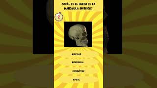 🦴 ¿Cómo se llama este hueso? #curiosidades #medicina