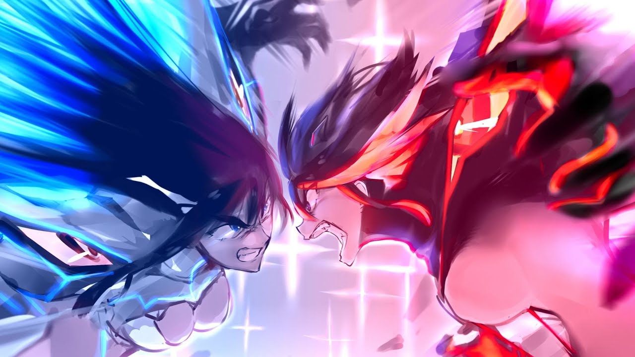 Kill La Kill Amv Ryuko Matoi Vs Satsuki Kiryuin Before My Body Is Dry Youtube