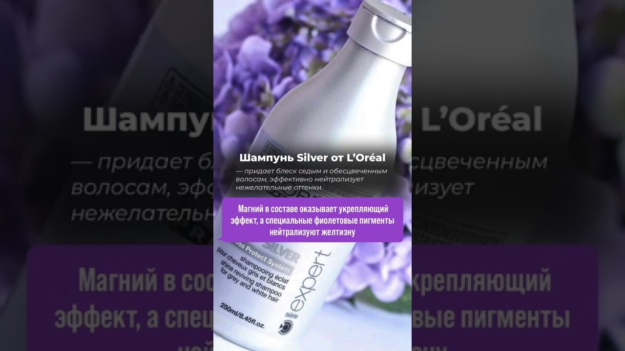 Шампунь Silver от L’Oréal
