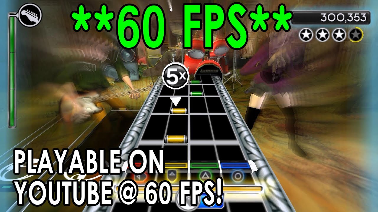 [60 FPS] PPSSPP Emulator 0.9.8 Rock Band Unplugged [1080p HD] Sony