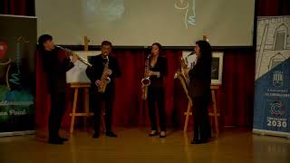 [VIDEO] KOMBOI Quartet plays Quatuor by A. Glazounov (SEMIFINAL ROUND)