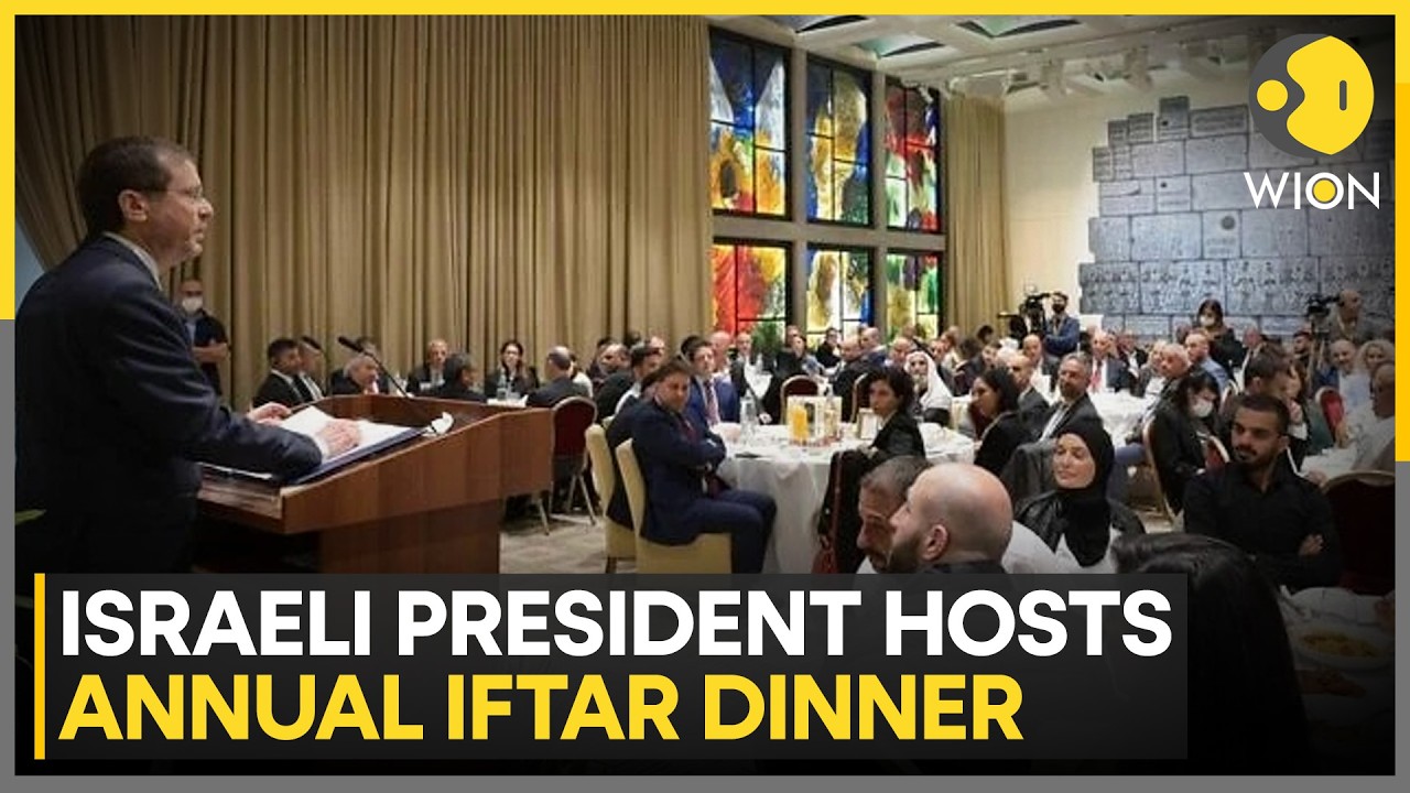 Israel Iftar Dinner: Envoys from UAE, Bahrain & Azerbaijan Attend Herzog's Dinner | WION