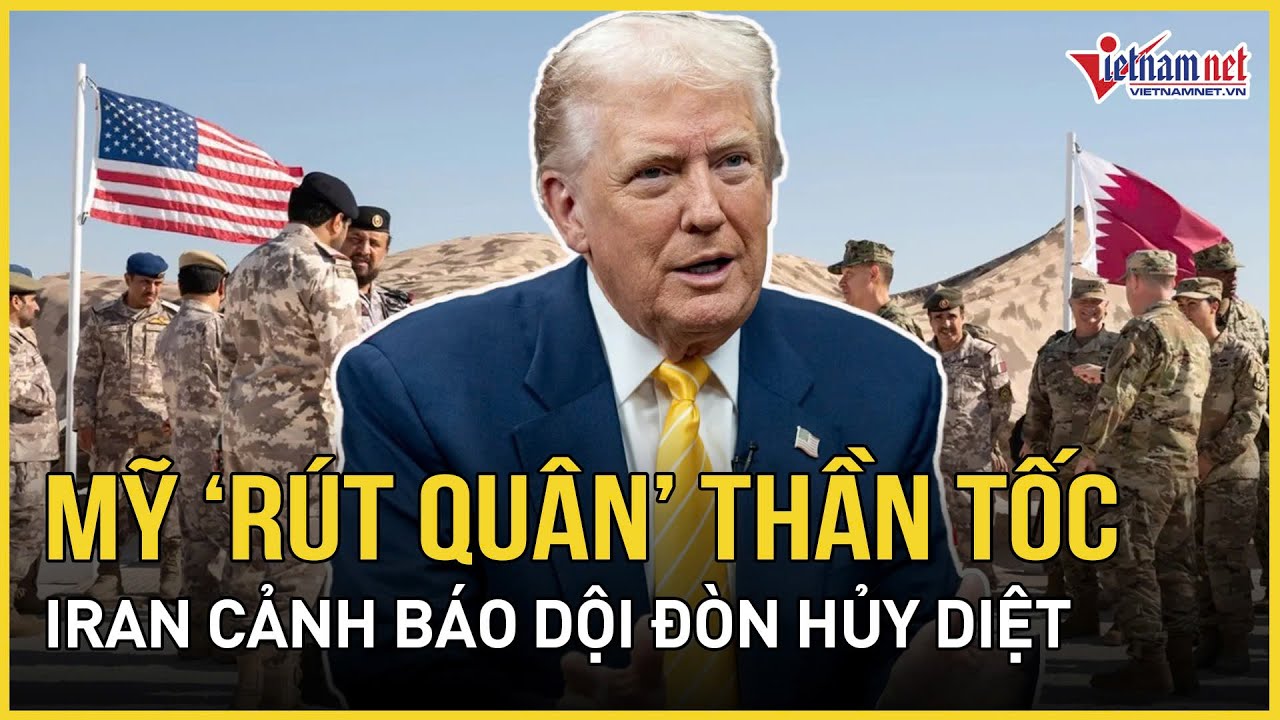 Phương Tây cảnh báo “ác mộng” sắp bùng nổ, Mỹ “rút quân” thần tốc, Iran cảnh báo dội đòn huỷ diệt