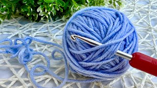 Why didn't I know this crochet pattern before? Only 2 rows and such beauty. Crochet for beginner.