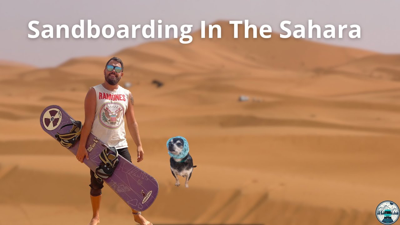 Sandboarding In The Sahara | Morocco | Vanlife Morocco