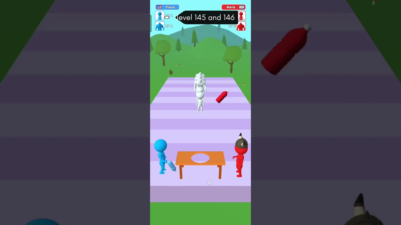 bottle flip game level 145 and 146 