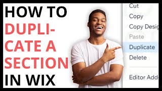 How to Duplicate a Section in Wix [QUICK GUIDE]
