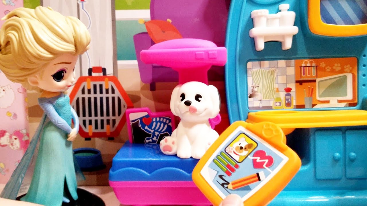 Pet Vet Toy Hospital Playset