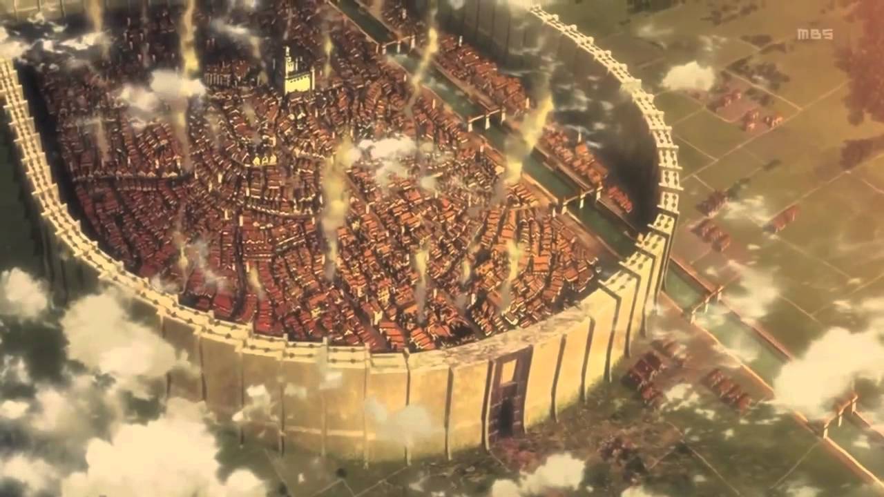 Шиганшина атака титанов карта