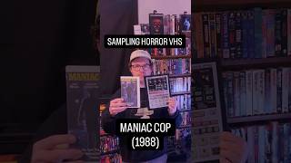 Sampling Maniac Cop 1988 VHS on sp303 #horror #vhs #sampling #sp303