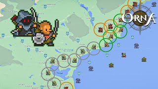 Orna - Realm Swash CONQUERS The North! - GPS Territory Gameplay