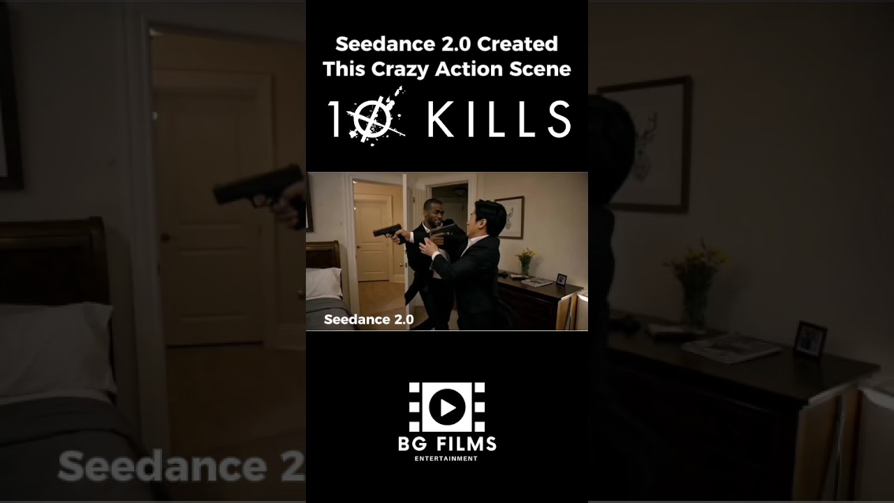 Seedance 2.0 Created This Crazy Gun Action Scene | 10 Kills