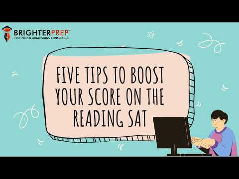 How to Get 800 on SAT Reading || Brighter Prep