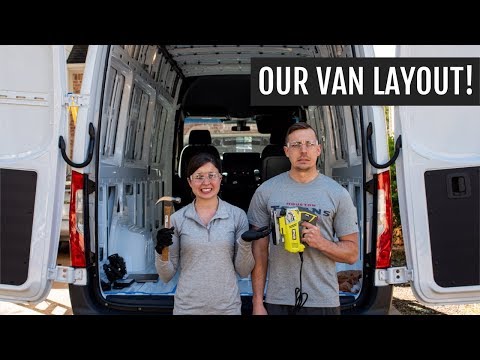 Van Build Preparation + Our Layout | Van Build Series