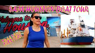 Exploring Sam Houston Boat Tour, Houston TX | Free Tour | Port of Houston 2026