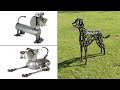 Ideas || Arte en metales PERROS, arte con chatarra, escultura material reciclado