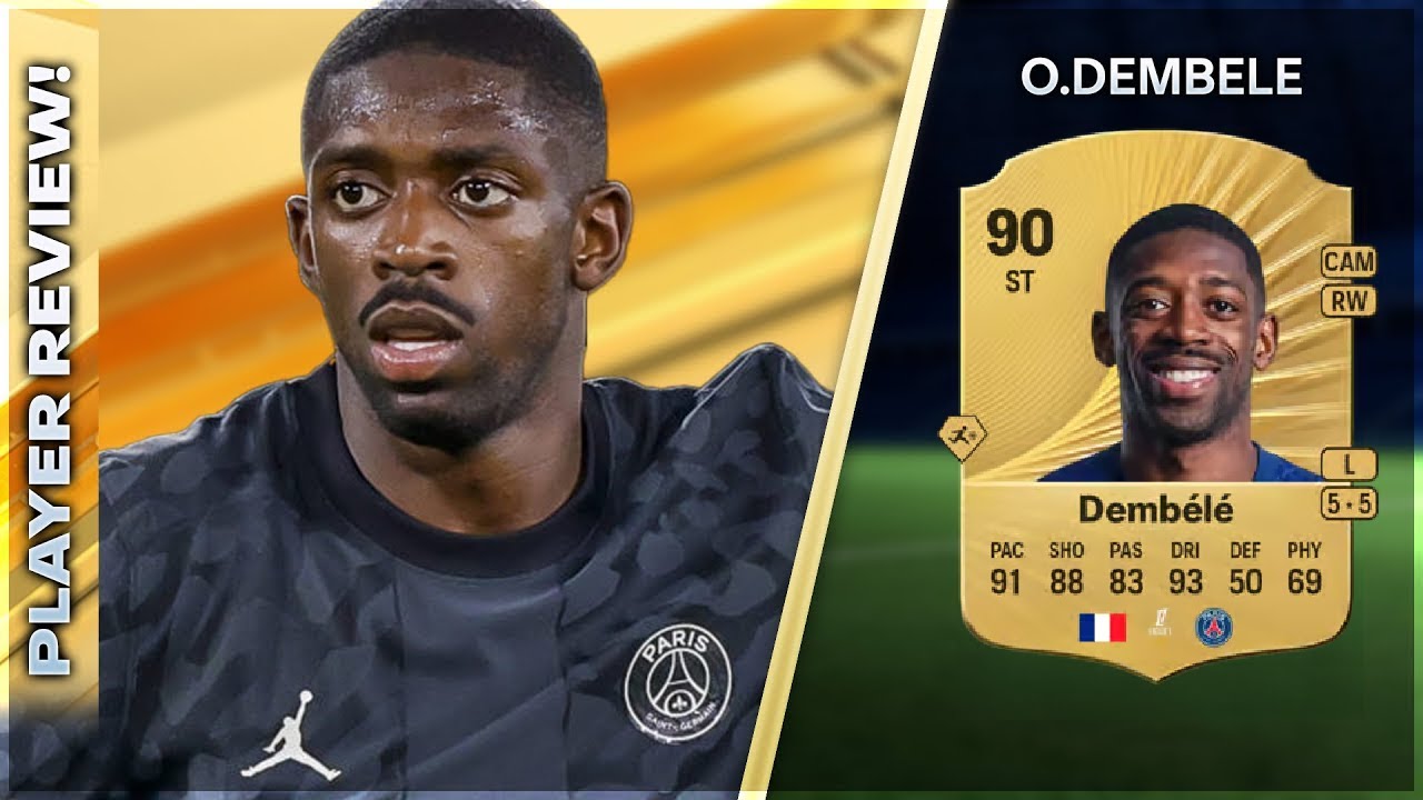 КАКАЯ КАРТА!!!! ЗОЛОТАЯ КАРТА С РЕЙТИНГОМ 90 ОБЗОР ИГРОКА УСМАН ДЕМБЕЛЕ - EA FC25 ULTIMATE TEAM