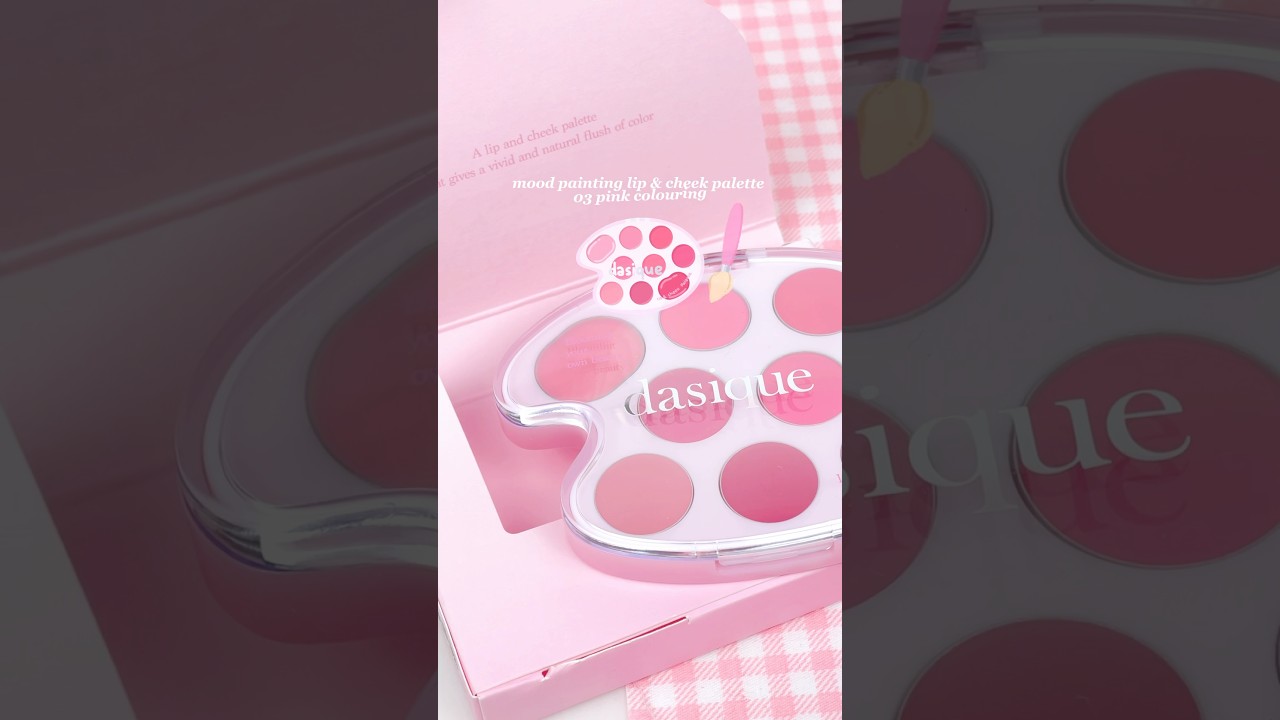dasique lip & cheek palette ‘03 pink colouring’ 🎀 
